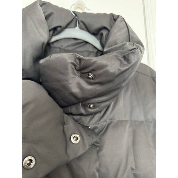 J.Jill Women’s Down Medium Petite Black Puffer Winter Coat polyester - Picture 9 of 12